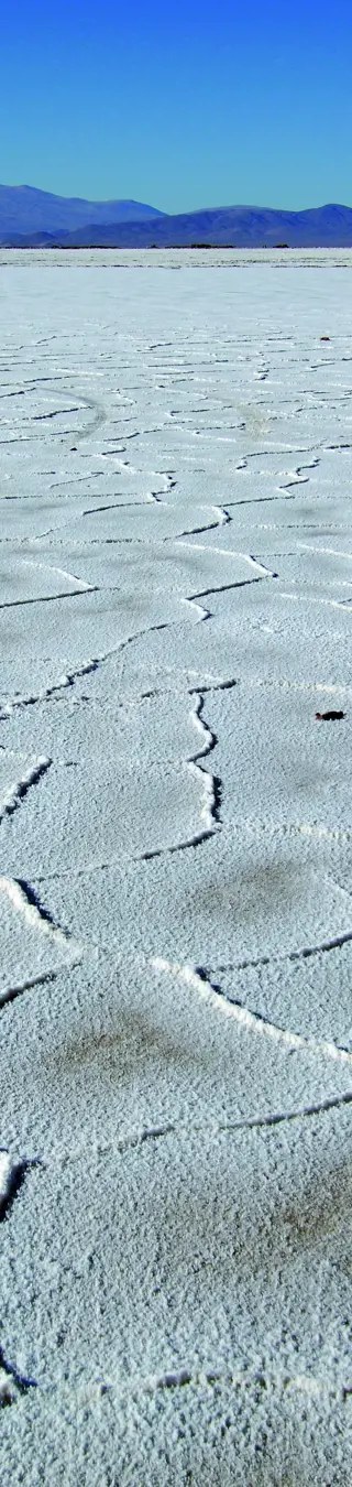 Spektakuläre Aussichten auf dem Weg zu den Salinas Grandes